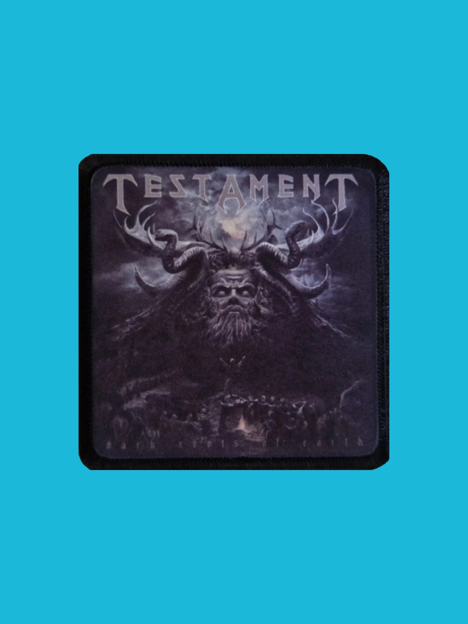 Patch Testament - Dark Roots of Earth - Imprimé - Carré de 7,5 x 7,5 centimètres